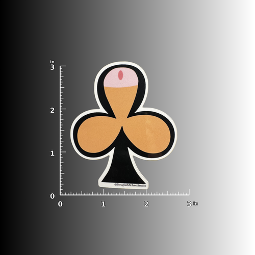 Dirty Deck™ Club Sticker – Light